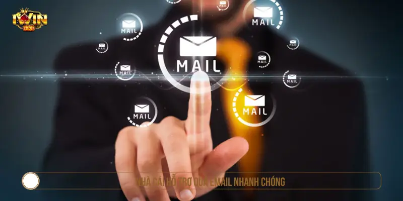 Nhà cái hỗ trợ qua email nhanh chóng