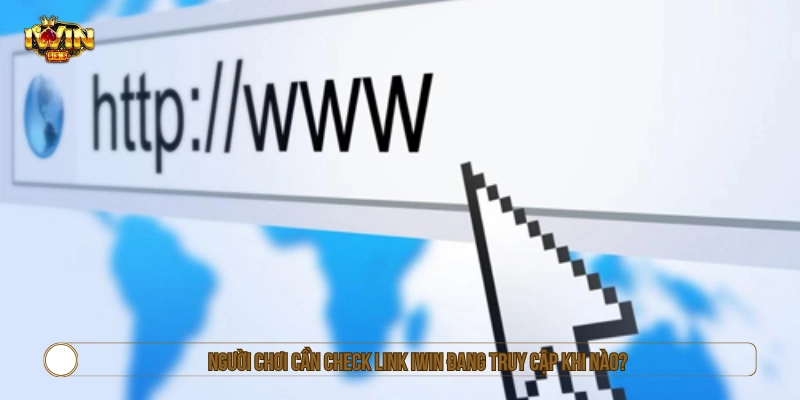 Người chơi cần kiểm tra link IWIN đang truy cập 