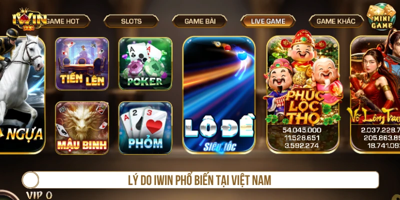Lý do IWIN phổ biến tại Việt Nam 